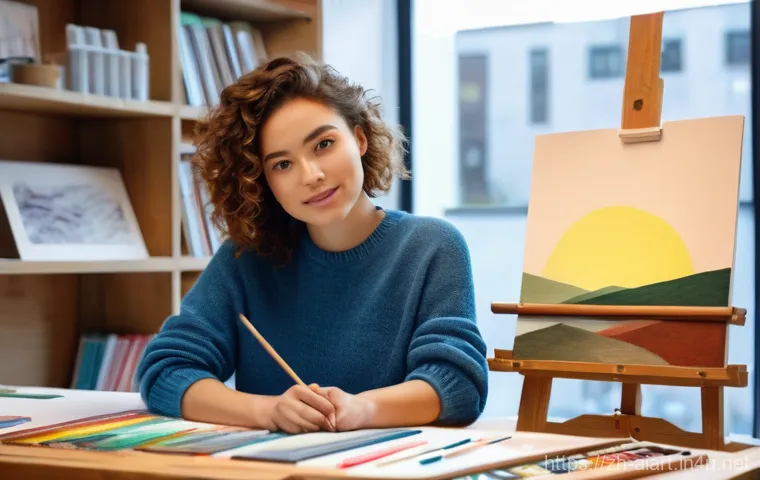 AI 예술가 vs 인간 예술가 - Prompt 1: The Creative Nexus - Human-AI Collaboration**