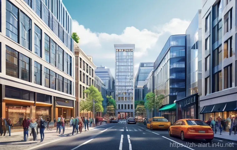 AI 예술과 퍼포먼스 아트 - Detailed illustration for blog section 1, informative visual, clean design