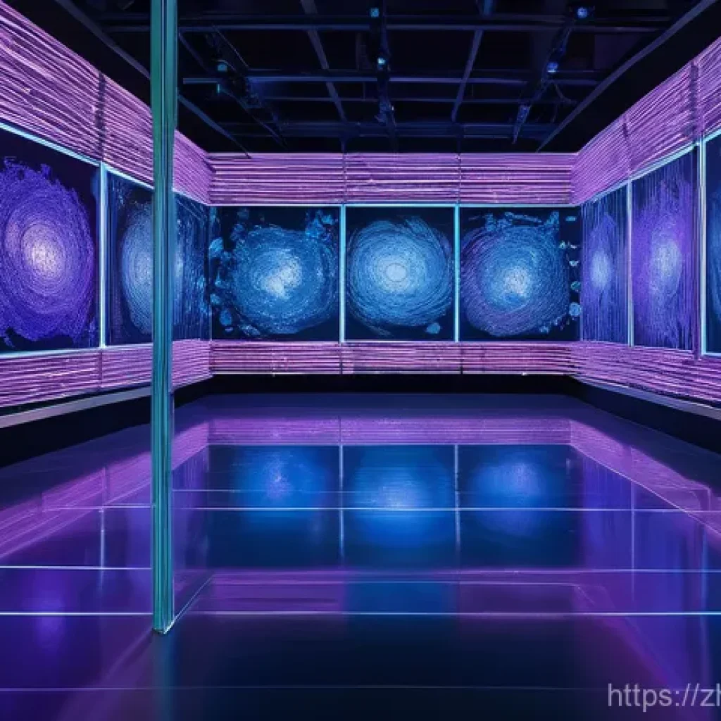 AI 아트 전시회 - **Prompt:** A highly advanced, futuristic AI system depicted as a sophisticated, glowing neural netw...