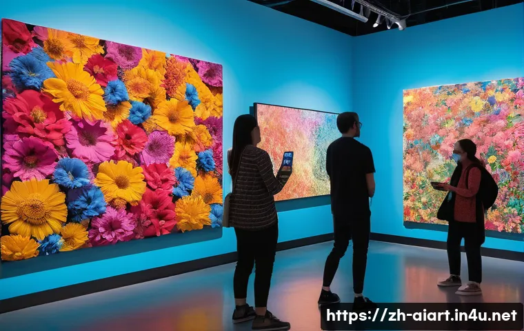 AI 예술과 감각 예술 관련 이미지 1